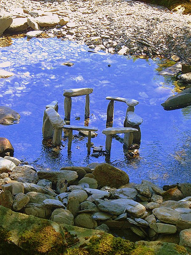 water-stonehenge