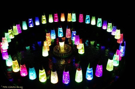 Sammy Glastonbury's Lava Lamp Henge