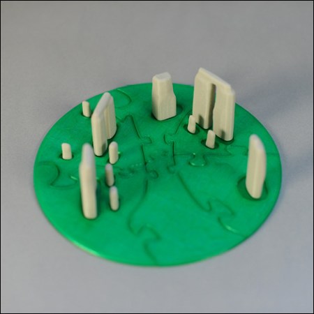 3D printed Stonehenge by MakerBot