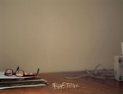 Stonehenge Sculpted from Wonder Bread by Milena Korolczuk