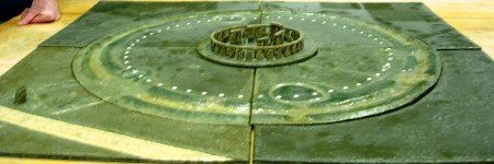 Model built for Gerald Hawkins at Boston University