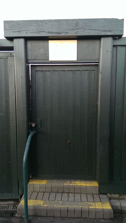 Toilet at the old Stonehenge visitor centre, photo by Tim Daw