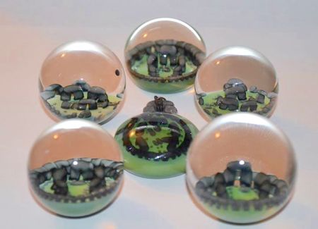 Stonehenge marbles by Chris Inchaos Schiano