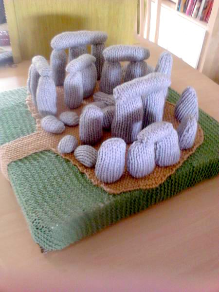 knitted Stonehenge by Toogood Knits