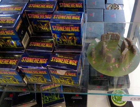shelves full of Stonehenge replica: Clonehenge dream or Clonehenge nightmare??