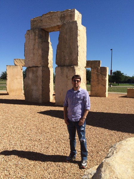 Aaron burell, aligner of Odessa's Henge, TX